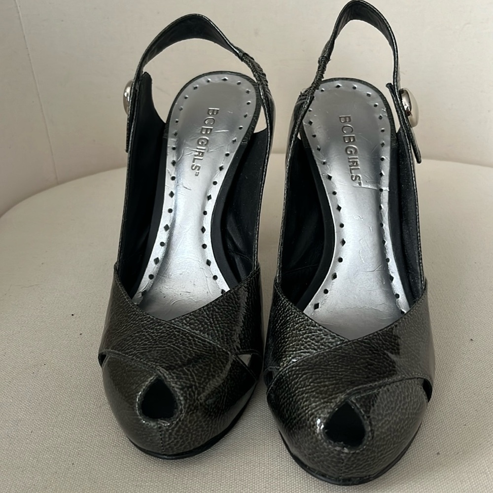 BCB Girls size 7 slingback heels